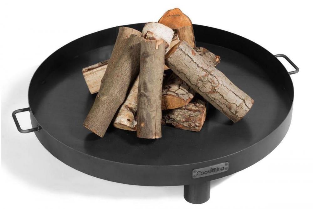 CookKing Feuerschale "Tunis" 80 cm, rund Handarbeit, aus Stahl